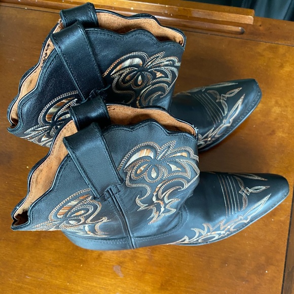 Authentic genuine leather cowgirl boots - Picture 6 of 12